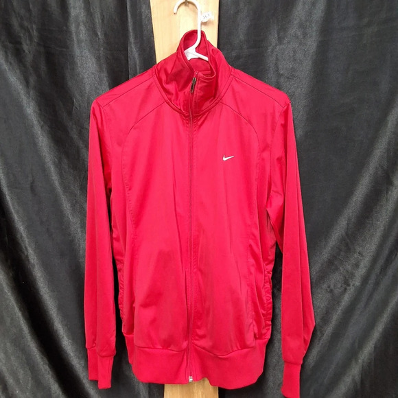 Nike Hot Pink FULL ZIP Cowl Neck Sweater - Picture 10 of 12